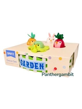 Target Featherly Friends Easter Decorative Garden Set Vegetable Spritz NWT